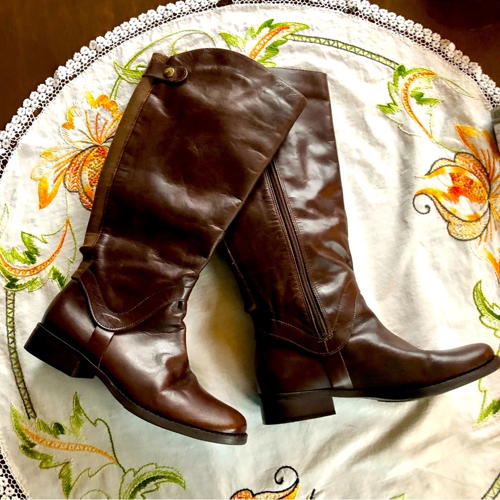 Steven by Steve Madden Sadie Knee High Riding Boot w/Elastic Back. 7.5W